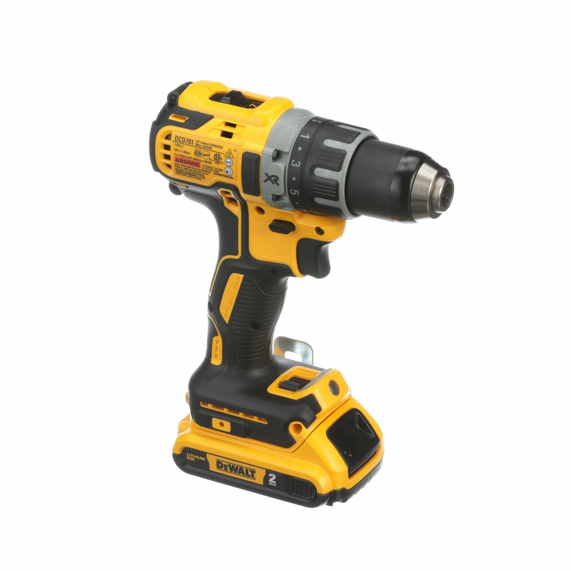 DEWALT 20V DC Compact Premium Drill Kit 39RW10 DCD791D2