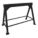 SAWHORSE, 36 IN LONG, SOLID STEEL, FLAT TOP, 5000 LB, 42 X 22 X 28 IN