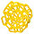 2IN PLASTIC CHAIN YELLOW 100FT