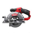 CORDLESS CIRCULAR SAW, 12V, 5⅜ IN DIA, LEFT, 0 °  TO 50 ° , 10 MM ARBOUR, AL