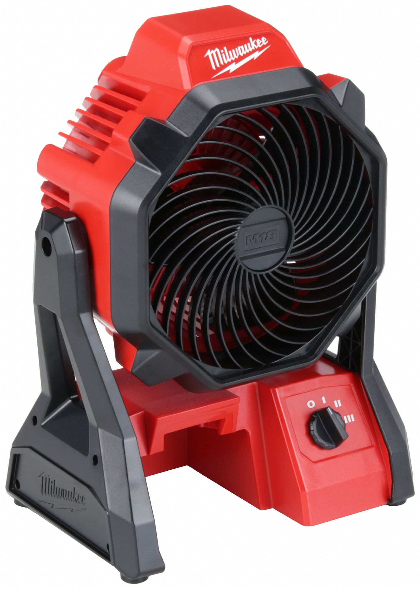 Milwaukee cordless fan with battery sale