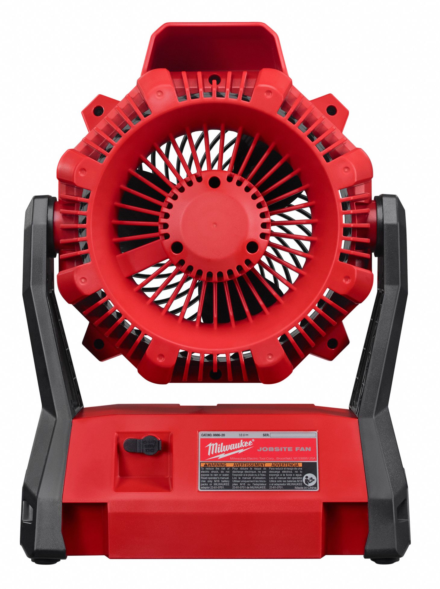 Milwaukee Jobsite Cordless Fan