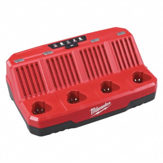 Milwaukee multi best sale battery charger