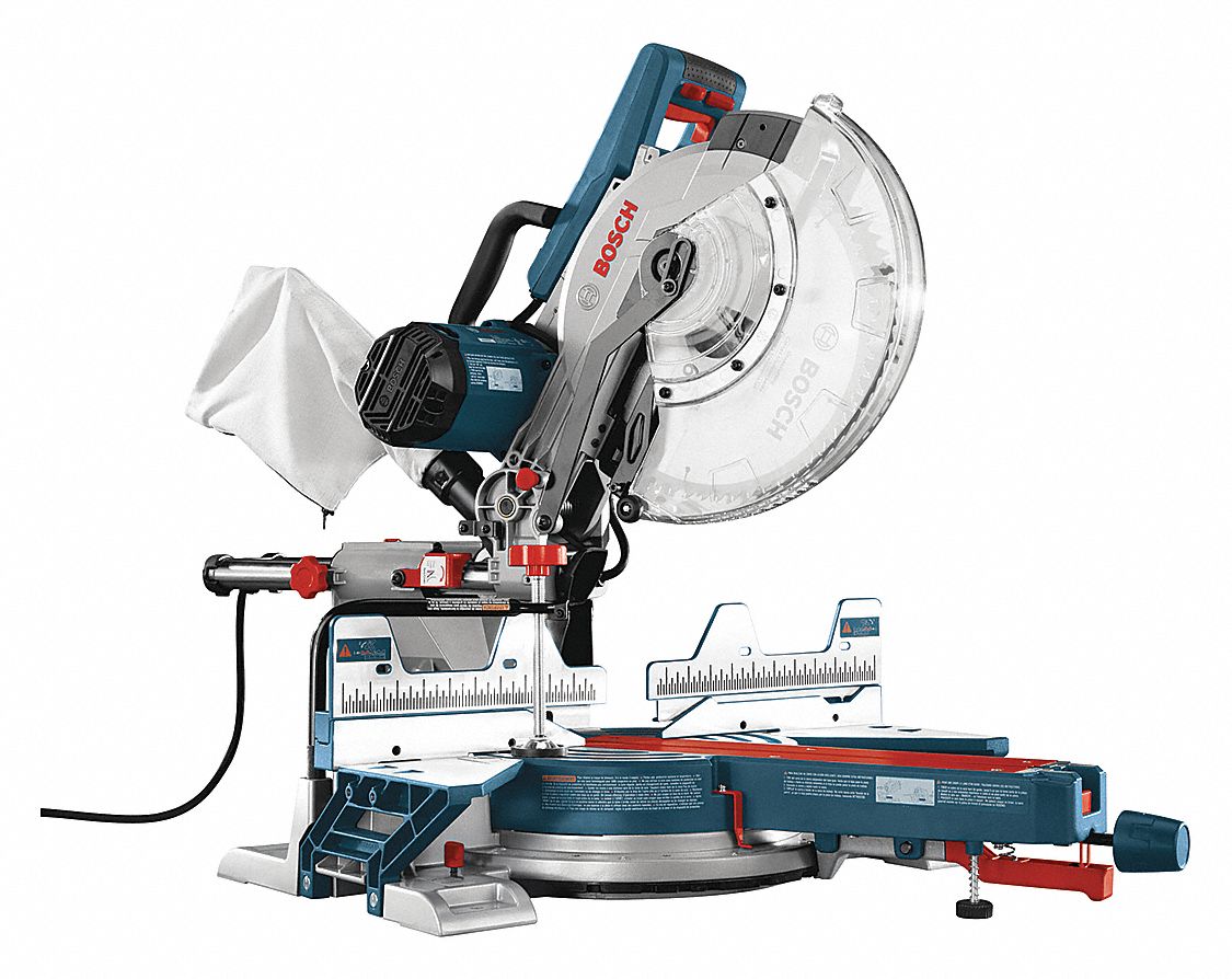 Bosch Compound Miter Saw 12 Blade Dia 39ry29 Cm12sd Grainger