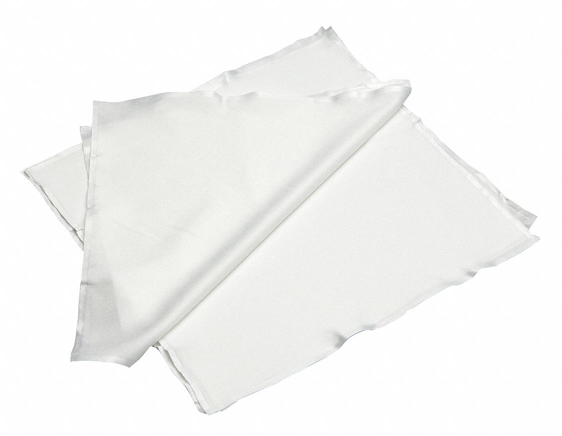 Dry Wipe: Soft Pack, ISO 3 (Class 1), Choice® Edge, 100 Sheets, Polyester, White