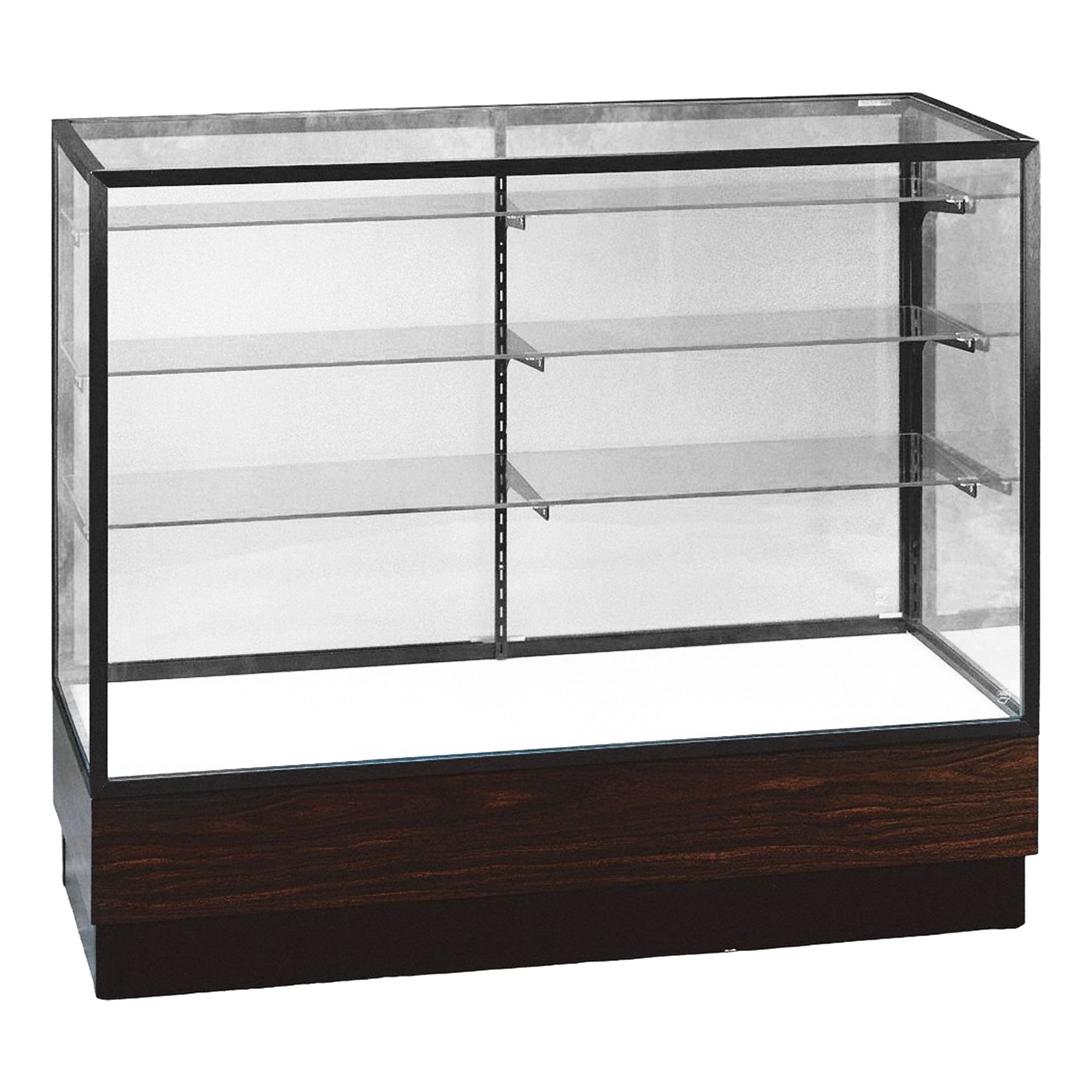 Counter Display Case, Tabletop Display Case Vinyl, Aluminum
