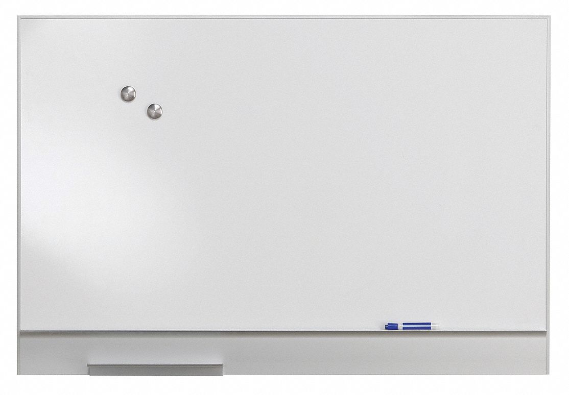 DRYERASE BOARD,MAGNETIC,32"X48",WALL MTD