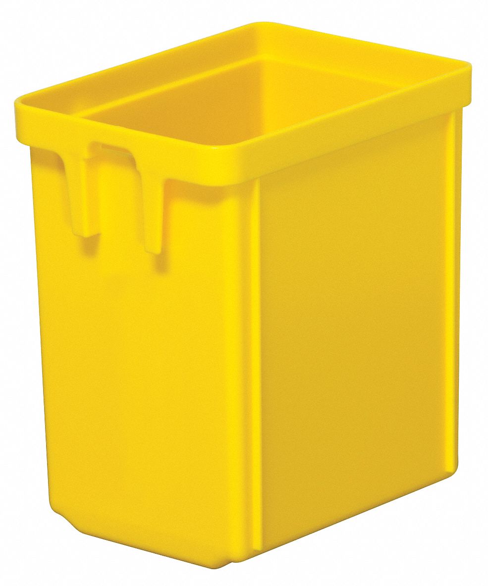 39T742 - Bin Cup 5-3/8x7-1/4x8-3/10 Yellow