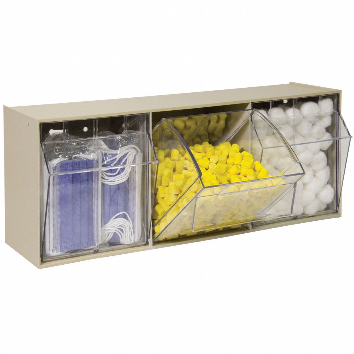 AKROMILS TipOut Bin 7 7/8 in x 23 5/8 in x 9 1/2 in, Frame/Panel