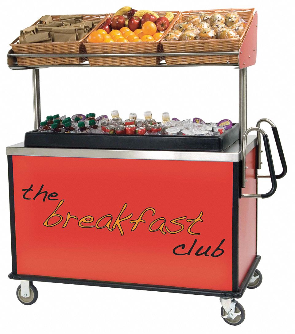 39T784 - Breakfast Cart 54-3/4x67x28-1/2 In