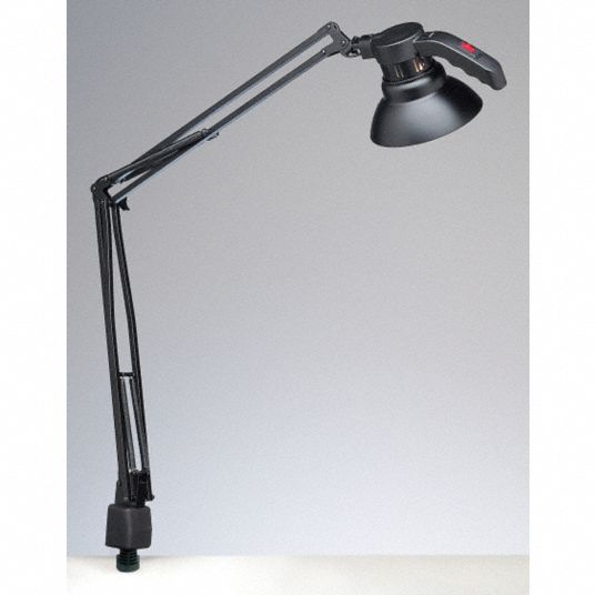 ELECTRIX Articulating Arm Task Light, Incandescent, 45 in Arm Length