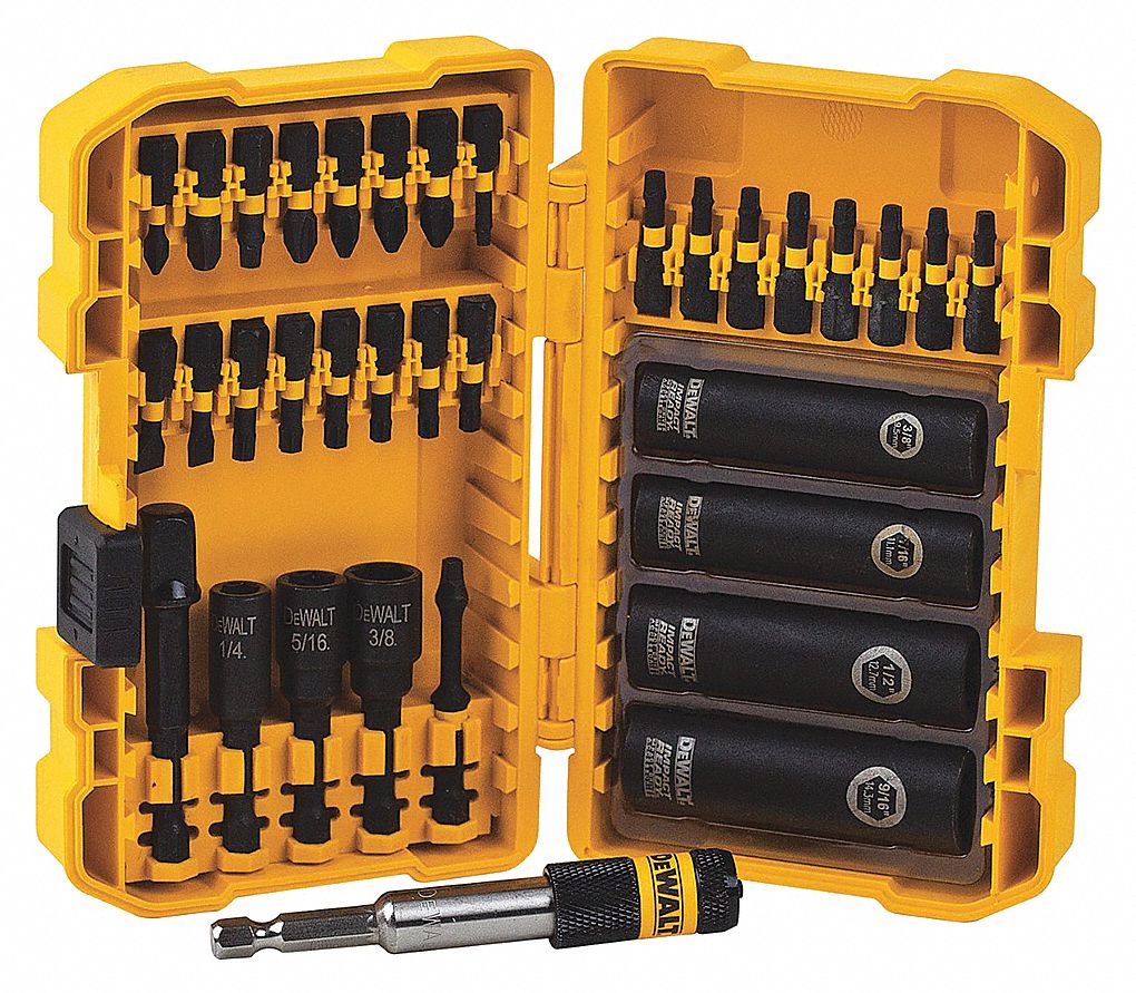  DEWALT Screwdriver Bit Set, Impact Ready, FlexTorq, 35-Piece  (DWA2T35IR) : Everything Else