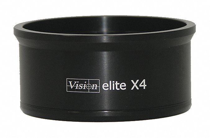 Objective Lens: 4X, 34 mm Optical Field of View, 3.78 in, Zoom Stereo Microscopes