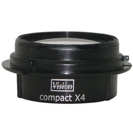 VISION ENGINEERING Objective Lens, 4X Magnification 39UD61MCO004