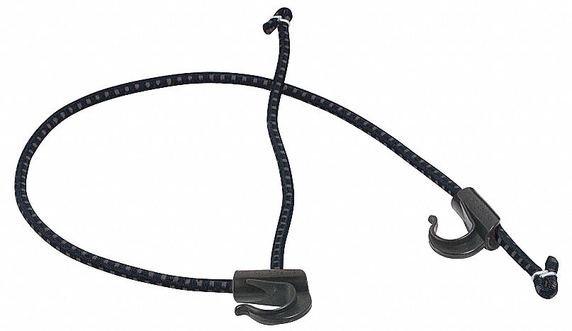 39UE90 - Adjustable Hanging Straps Black 6in PK4