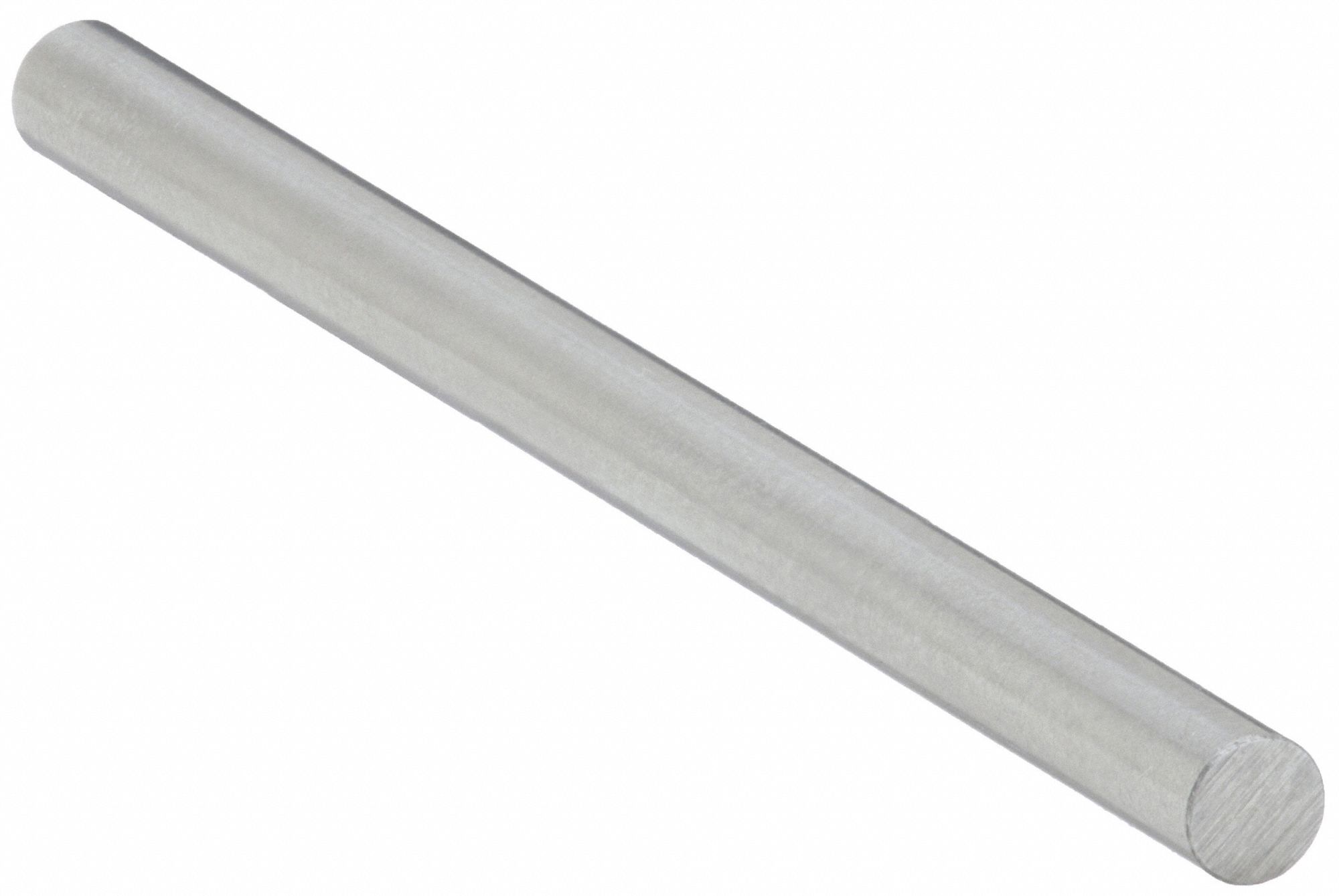 Class ZZ No-Go Pin Gauge: 0.1230 in Dia, 0.00020 in Tolerance, Steel, Uncoated Steel