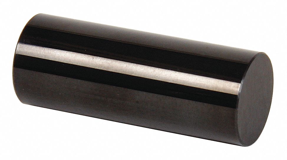 Class ZZ No-Go Pin Gauge: 0.0985 in Dia, 0.00020 in Tolerance, Steel, Black Oxide