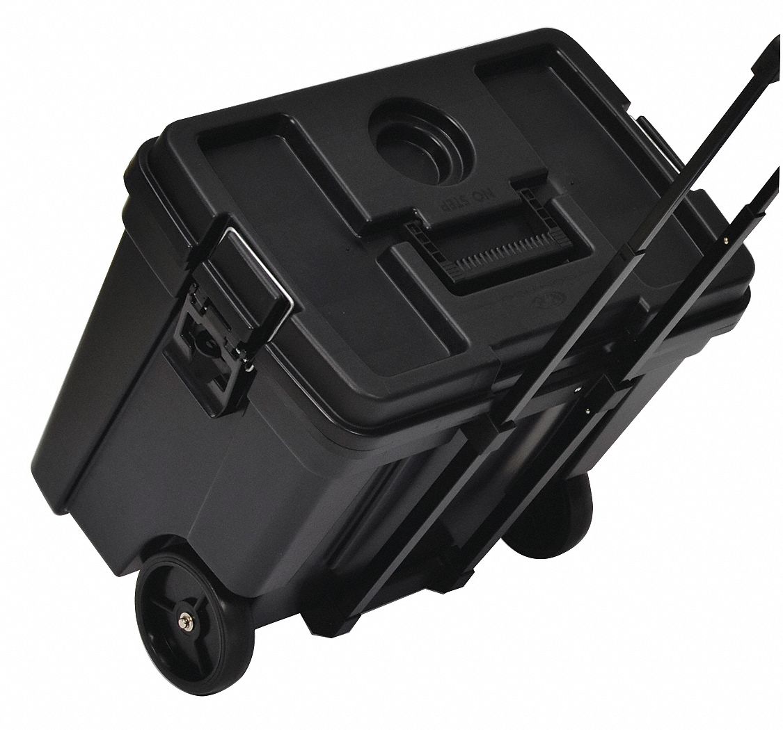 Contico Portable Tool Box, Matte Black