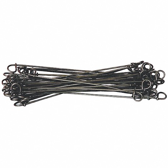 16ga Black Annealed 5000 per bag 16BA7 7" Double Loop Rebar Wire Tie 