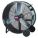 LIGHT-DUTY INDUSTRIAL FAN, 36 IN BLADE DIA, 2 SPEEDS, 9,200/12,550 CFM, 115V AC, DIRECT DRIVE