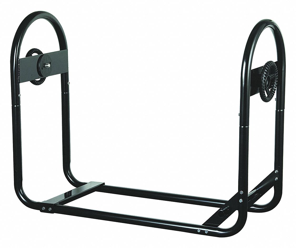 PORTABLE TILT CARRIAGE, 43¼ IN L, BLACK, STEEL, PORTABLE TILT CARRIAGE