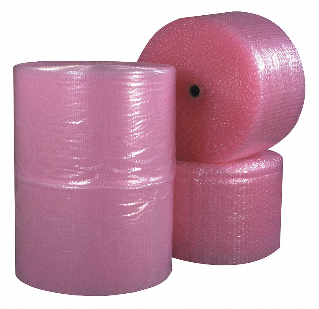 39UL26 - Anti-Static Air Bubble Roll 1/2 in. Pink