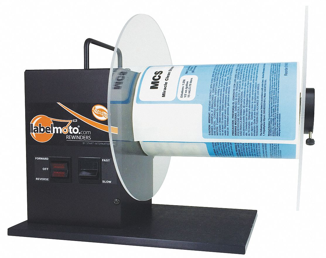 START INTERNATIONAL Electric Label Rewinder 39UL44LR4500W Grainger