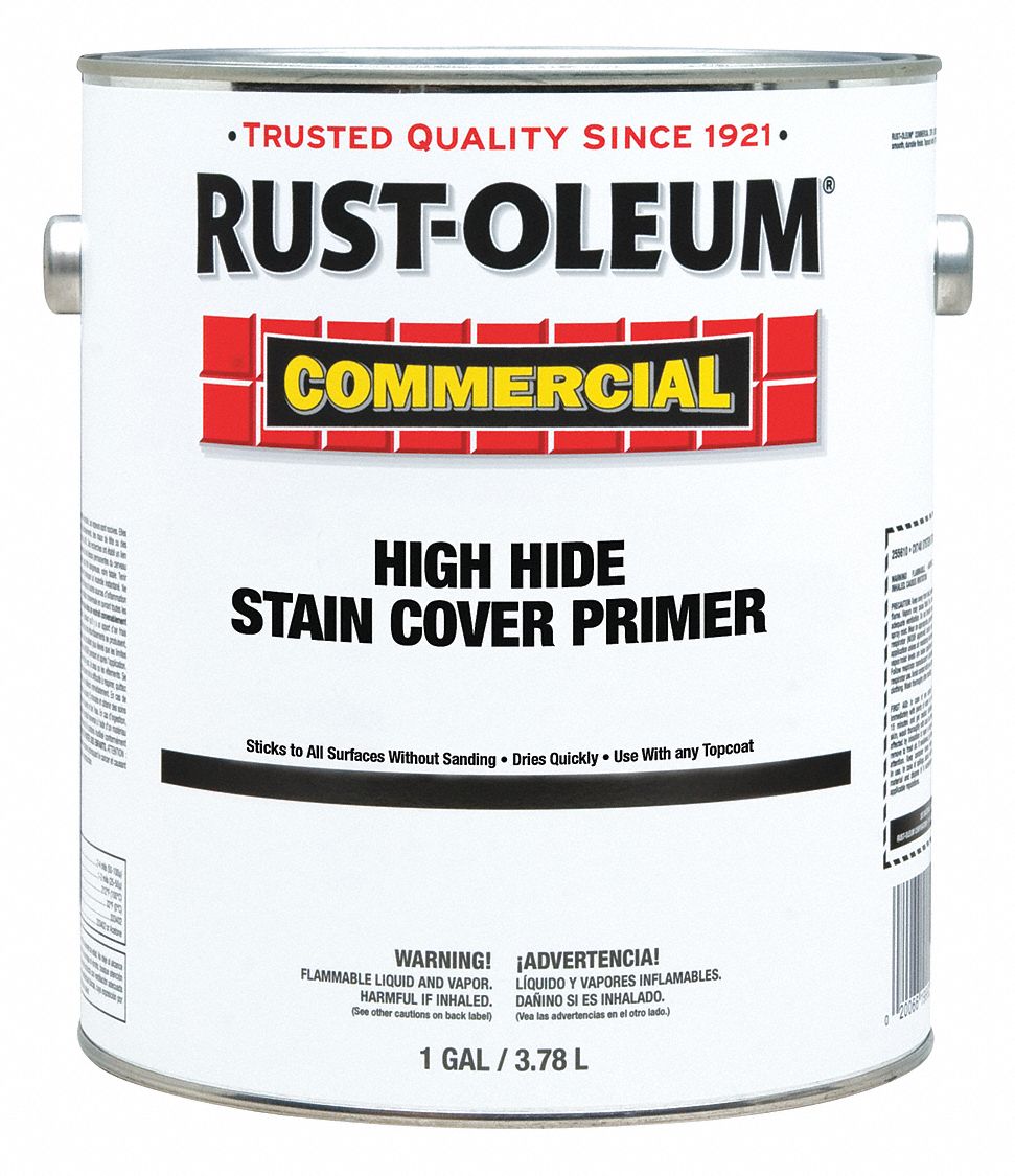 RUST-OLEUM Imprimador,Blanco,1 gal. - Imprimadores para Pintura Selladores  y Reformadores de Óxido - 39UL71