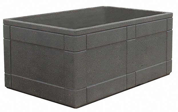 Planter, Rectangle, 72in.Lx72in.Wx48in.H