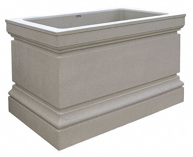 Planter, Rectangle, 48in.Lx30in.Wx36in.H