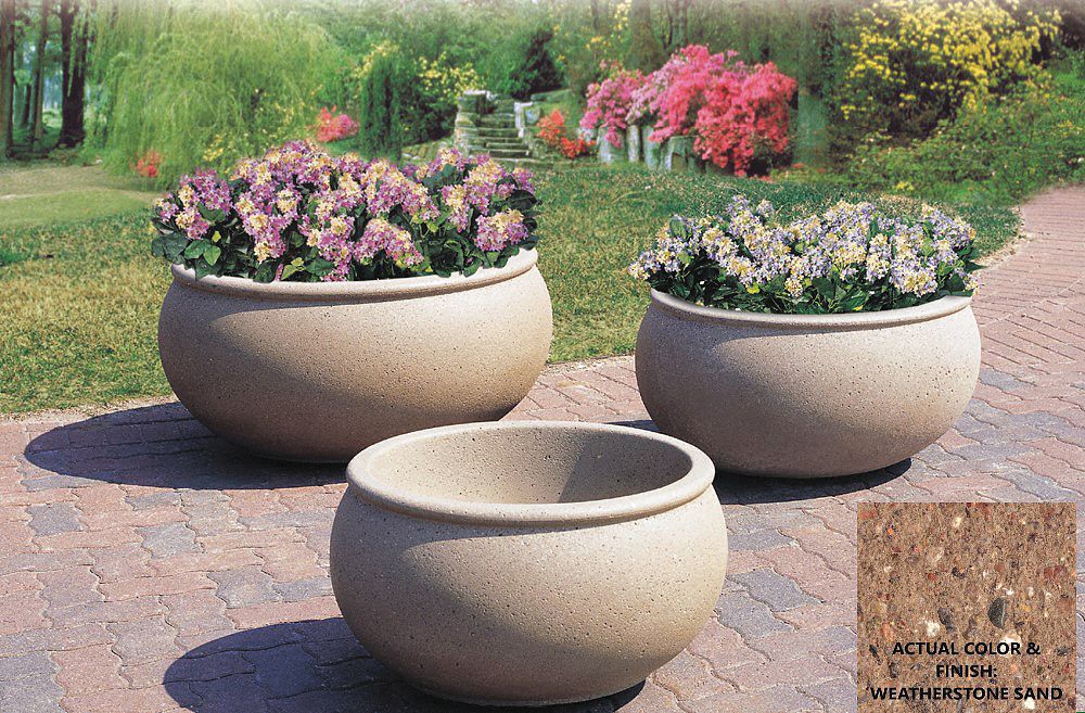 Planter, Oval, 42in.Lx36in.Wx20in.H