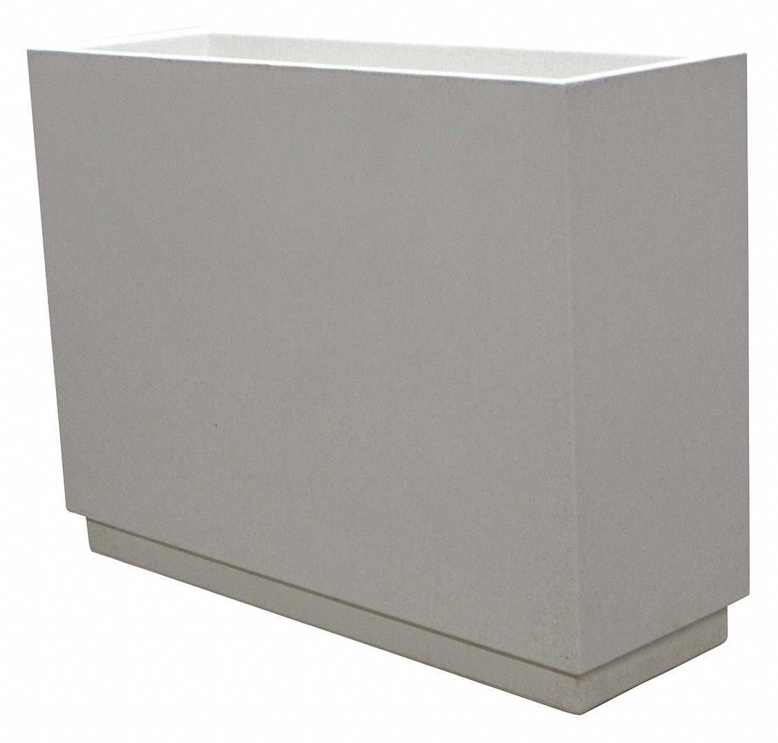 Planter, Rectangle, 48in.Lx16in.Wx36in.H