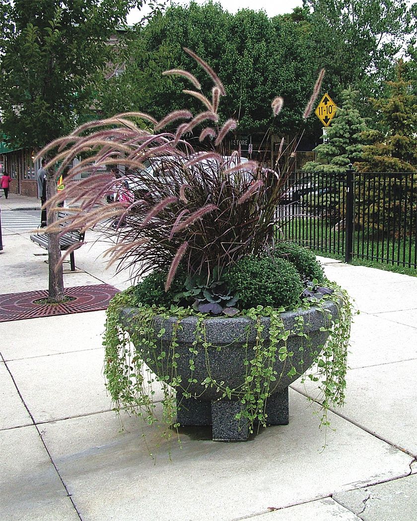 Planter, Round, 96in.Lx96in.Wx38in.H