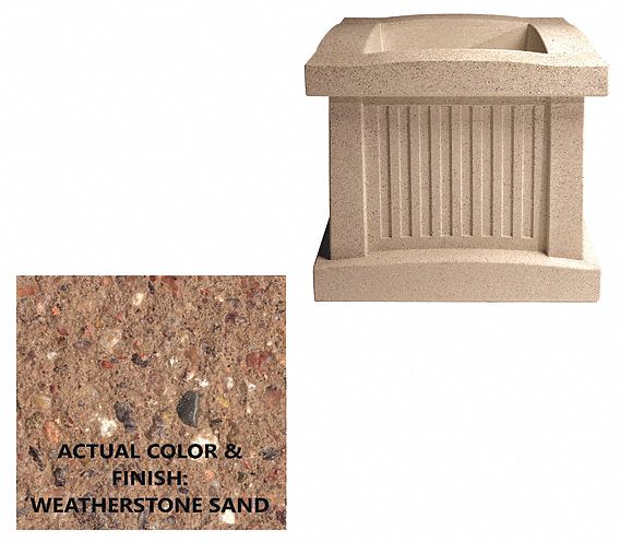 Planter, Square, 28in.Lx28in.Wx24in.H