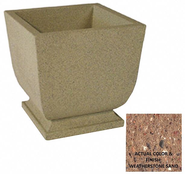 Planter, Square, 24in.Lx24in.Wx30in.H
