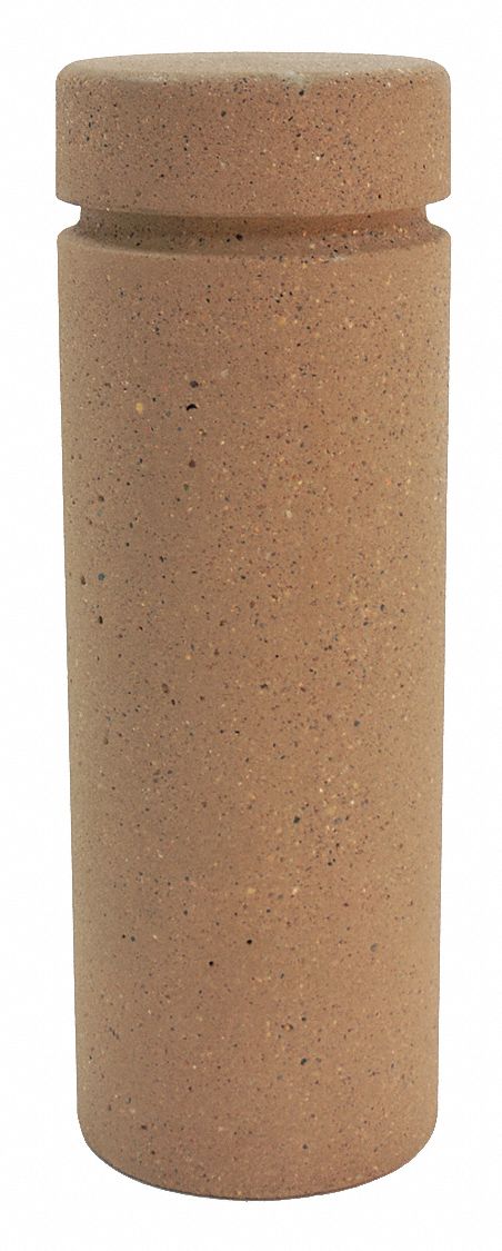 Bollard, Round, 18in.Lx18in.Wx52in.H