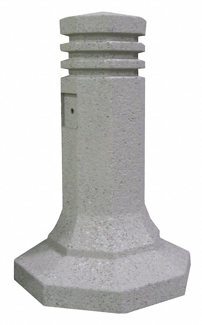 Bollard, Square, 12in.Lx22in.Wx36in.H