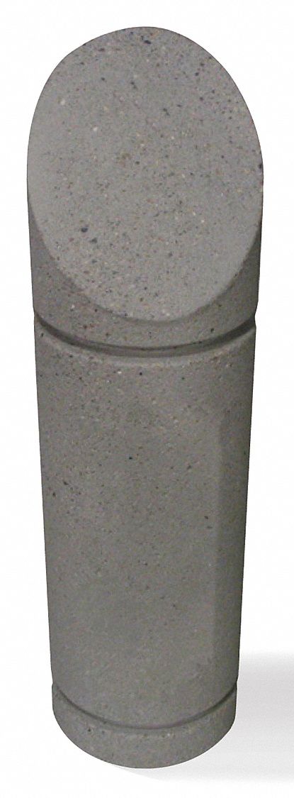 Bollard, Round, 12in.Lx12in.Wx42in.H