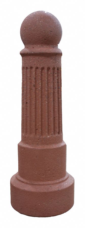 Bollard, Square, 14in.Lx14in.Wx39in.H