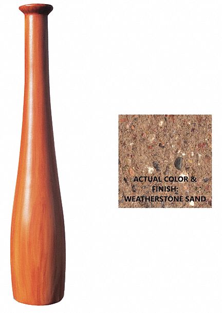 Bollard, Baseball, 12in.Lx12in.Wx78in.H