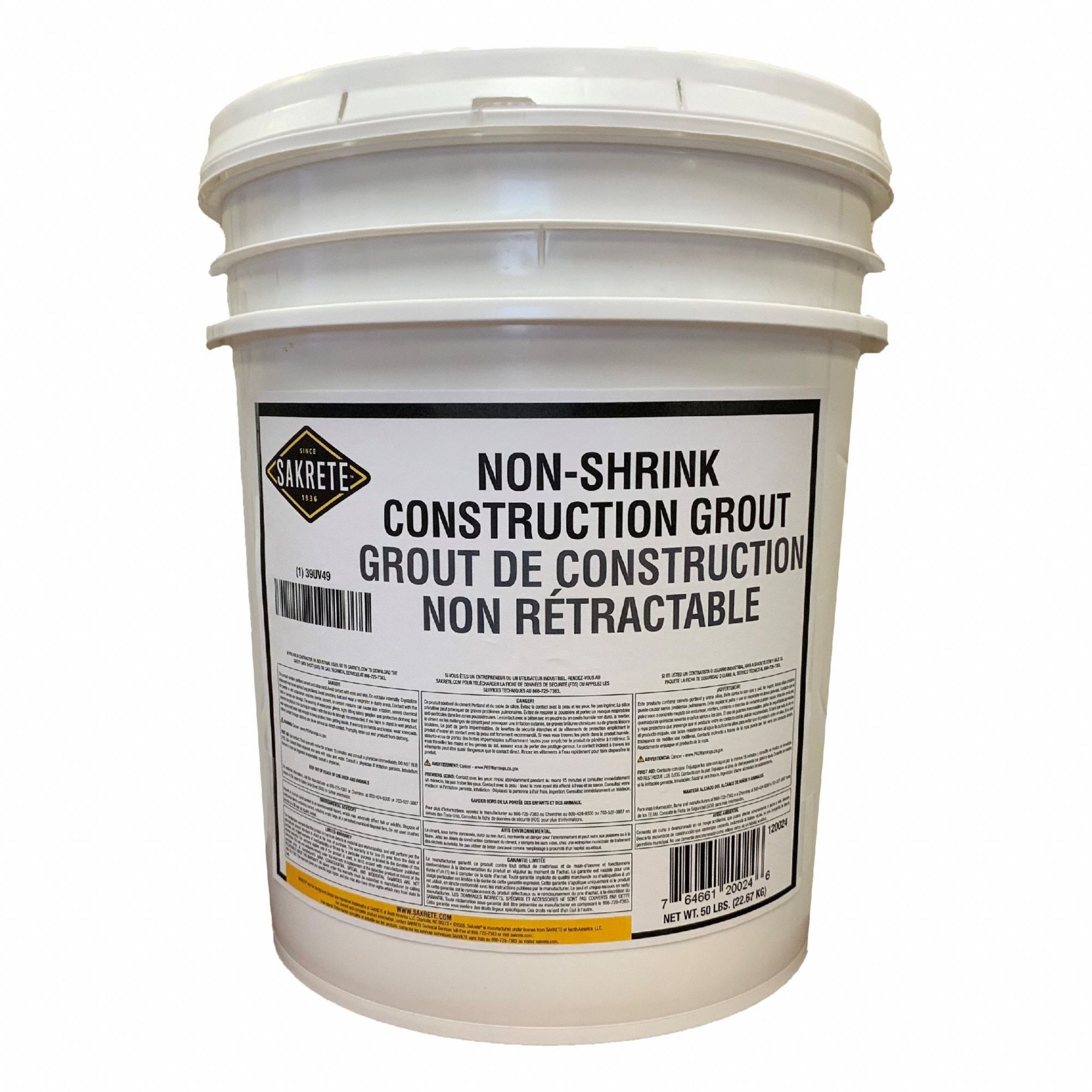 Non-Shrink Construction Grout