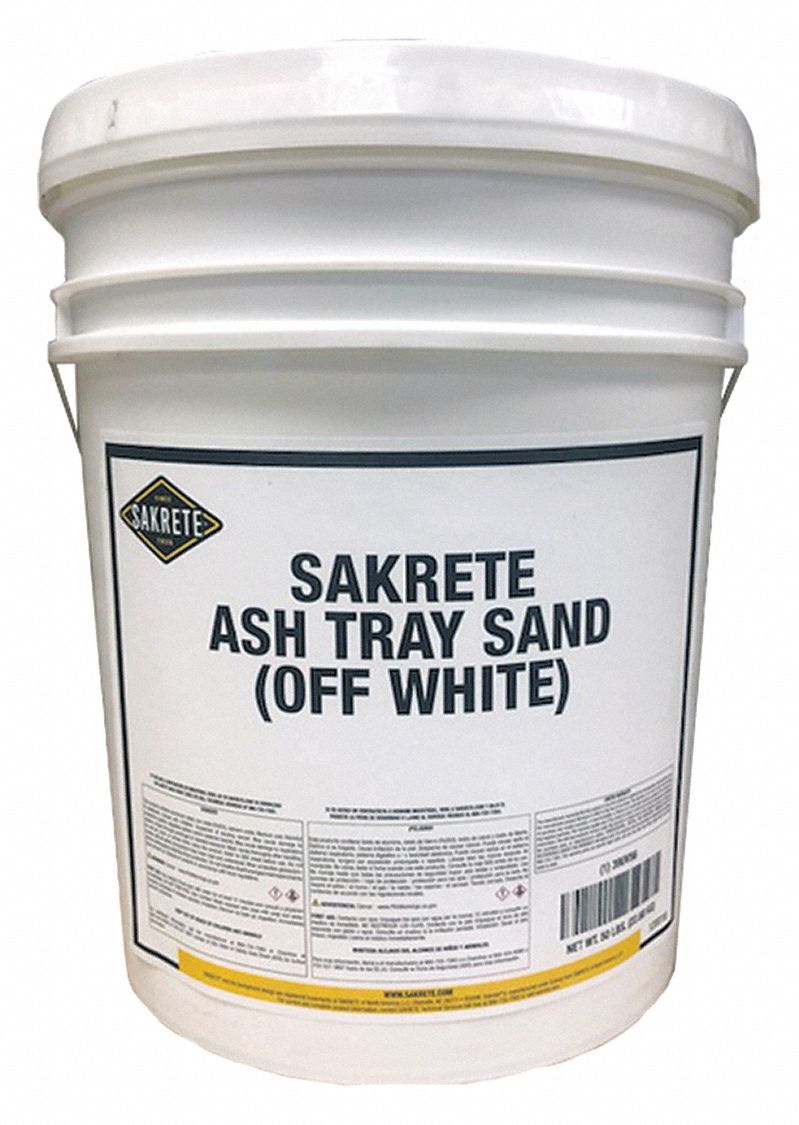 SAKRETE 120016 Ash Tray Sand,50 lb.,White 764661200161 eBay