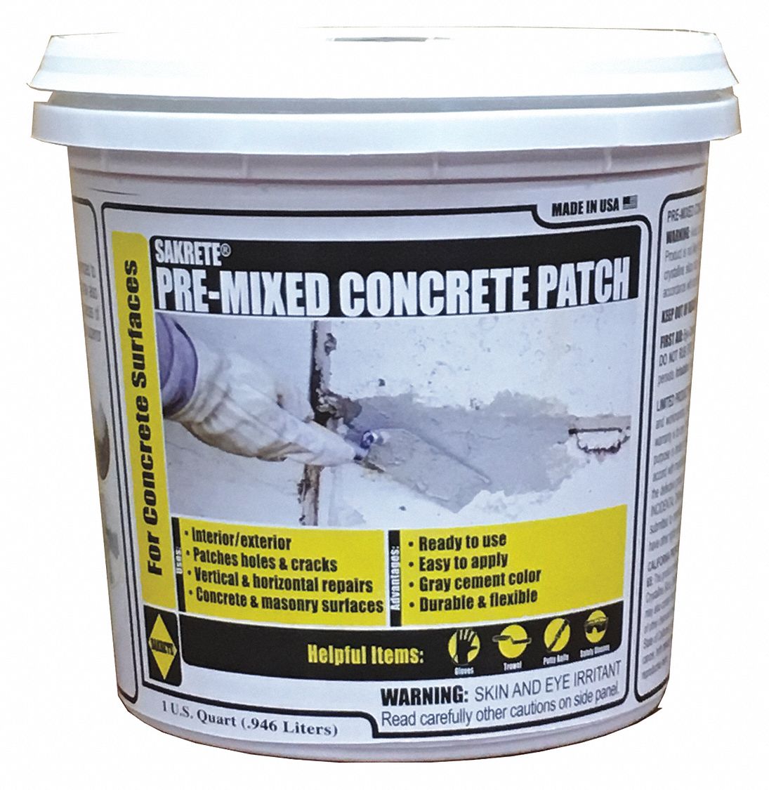 premixed cement patch