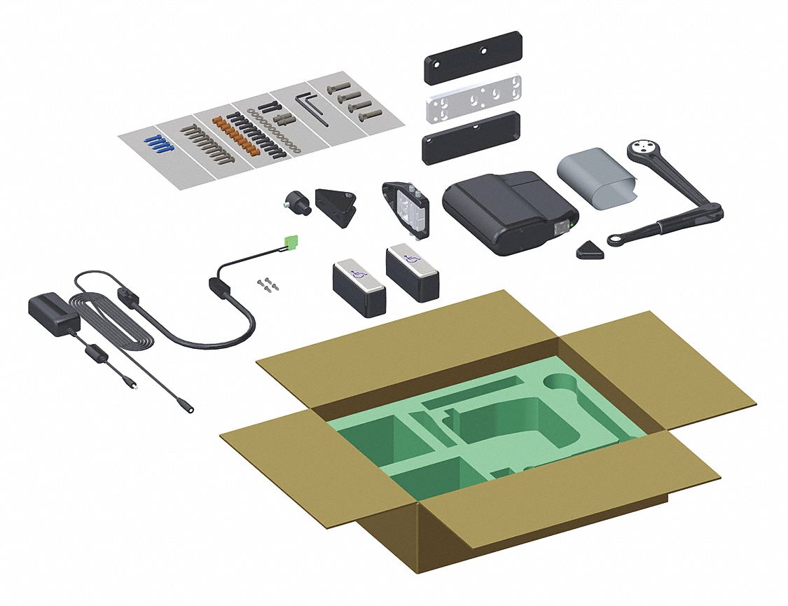 EDMIT INDUSTRIES Automatic, Powered Door Operator, Medium Duty - 39UW14