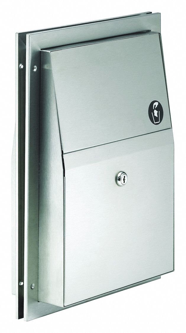 Sanitry Napkin  Recptcle, 17In.x12-3/4In.