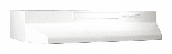 White-on-White Range Hood