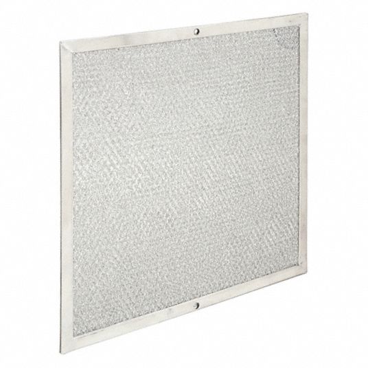 BROAN, 12x12x1 Nominal Filter Size, Aluminum Mesh, Range Hood Filter