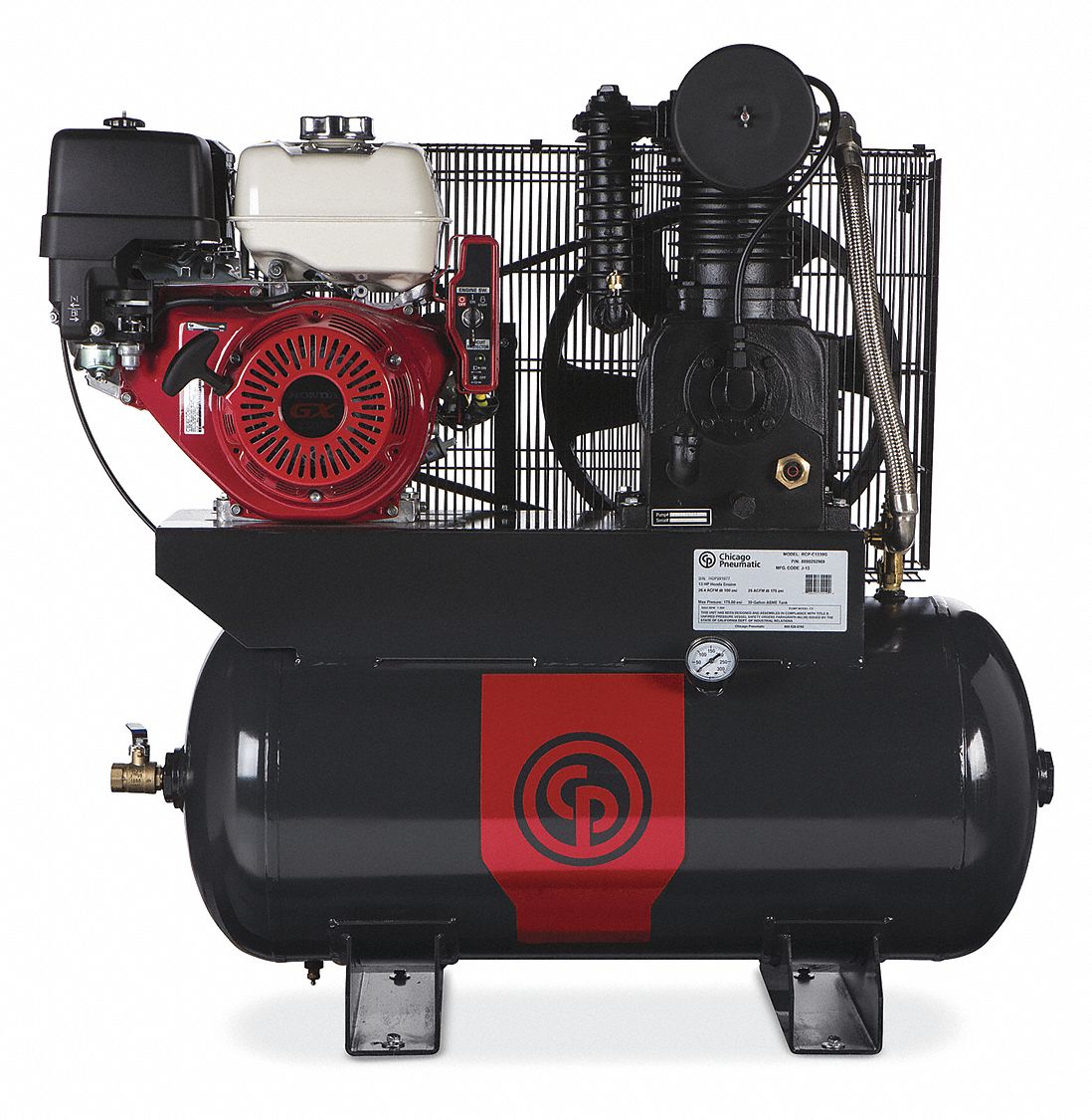 39WE02 - Stationary Air Compressor 13 HP 59cfm