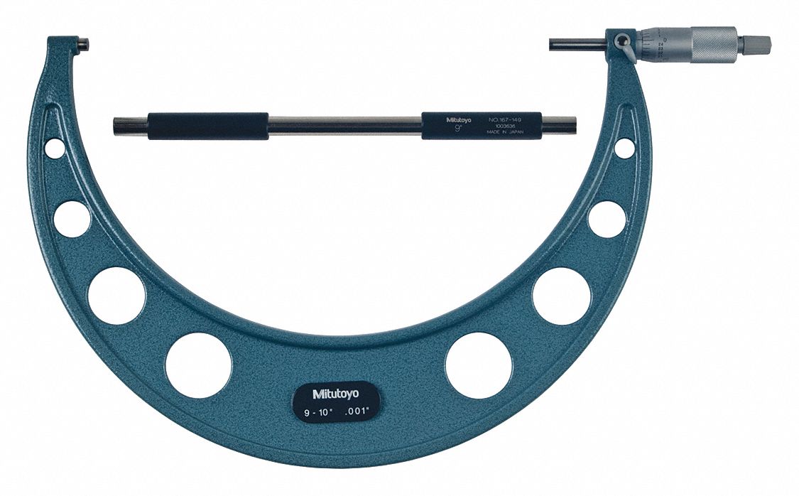 MICROMÈTRE EXTÉRIEUR, GAMME DE 9 À 10 PO/0,001 PO