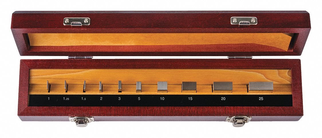 10Pcs/Set Mm Rect Steel Asme 0